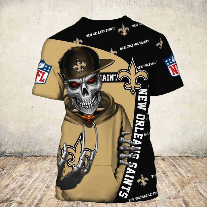 New Orleans Saints T-shirt Cute Death gift for men
