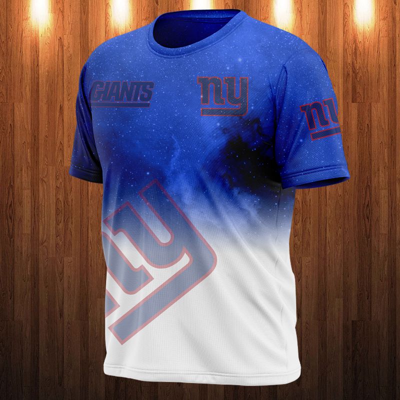 New York Giants T-shirt 3D Galaxy graphic gift for fan