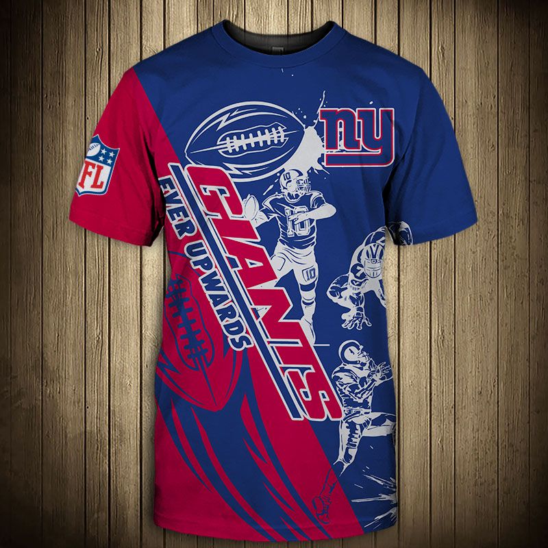 New York Giants T-shirt Graphic Cartoon player gift for fans