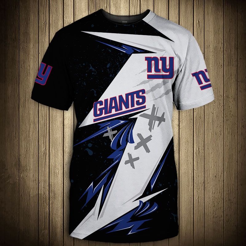 New York Giants T-shirt Thunder graphic gift for men