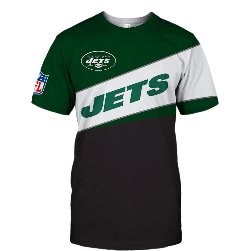 New York Jets T-shirt 3D new style Short Sleeve gift for fan
