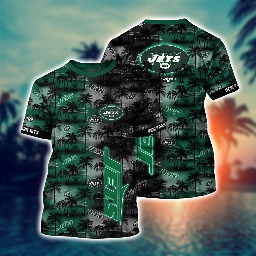 New York Jets T-shirt flower gift for summer 2022