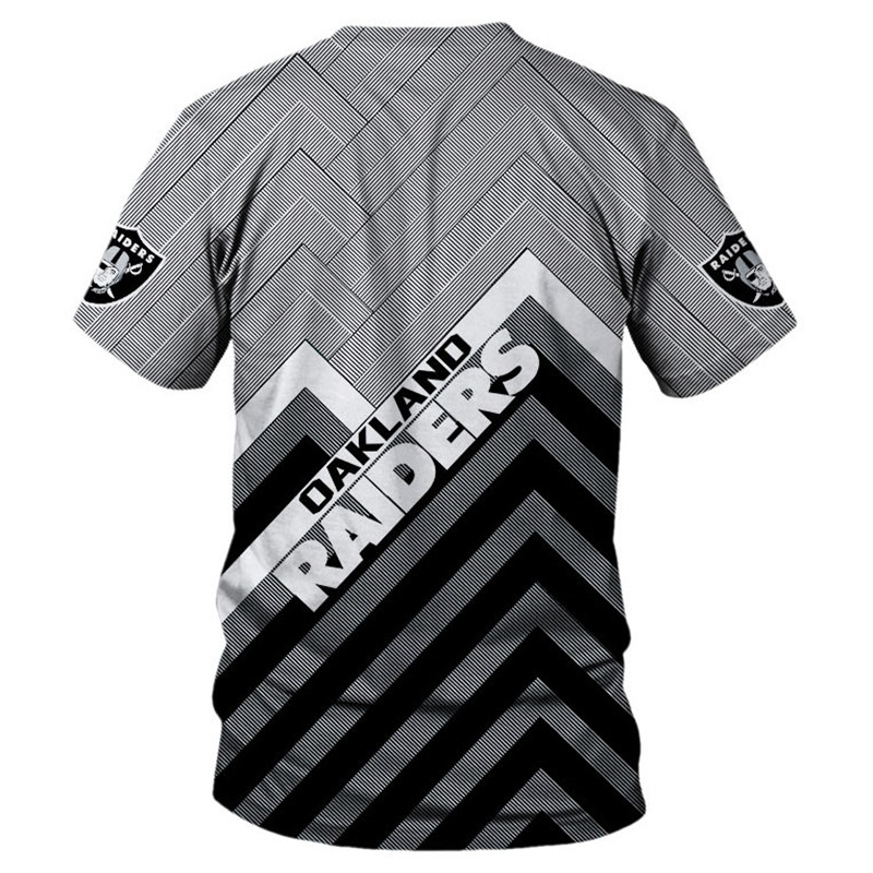 Oakland Raiders T-shirt Short Sleeve custom cheap gift for fans