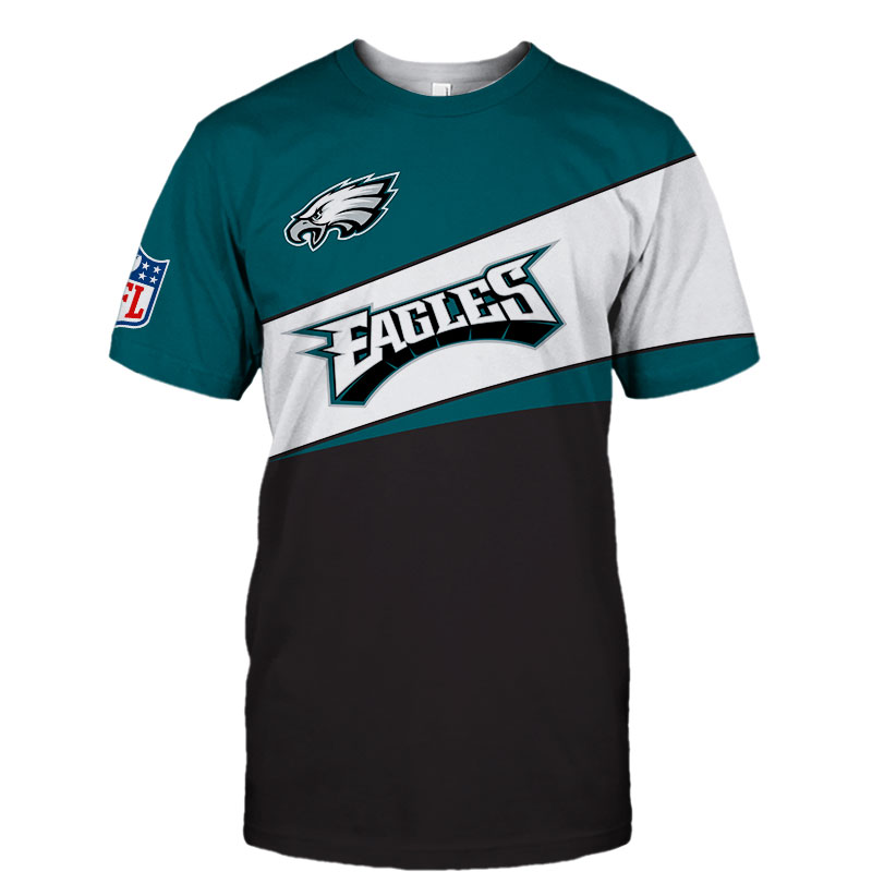 Philadelphia Eagles T-shirt 3D new style Short Sleeve gift for fan
