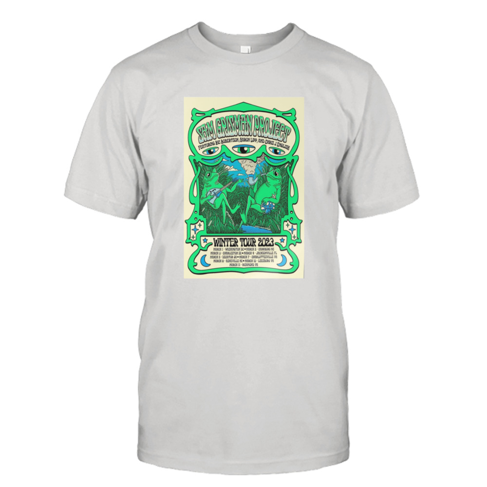 Sam Grisman Project Winter Tour 2023 Poster shirt