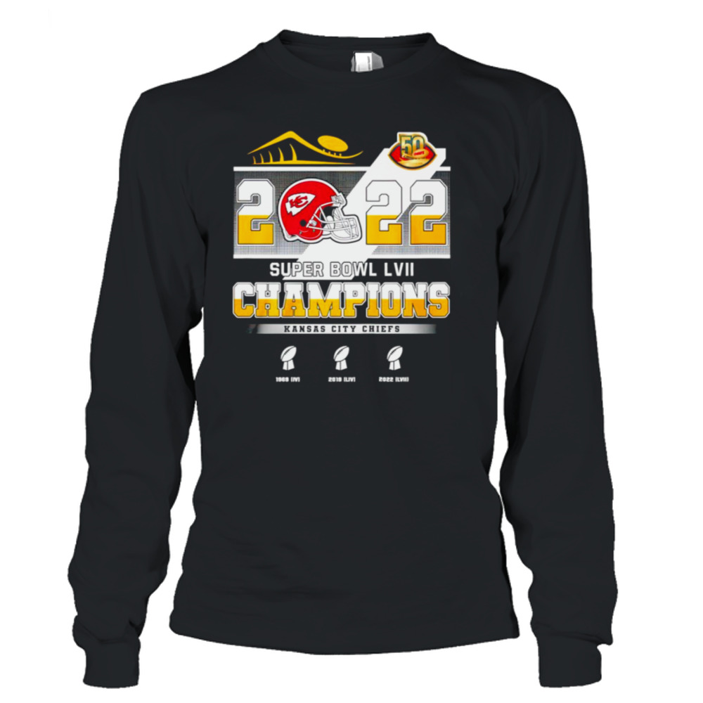 Kansas City Chiefs Super Bowl LVII Champions 2022 Unique T-Shirt