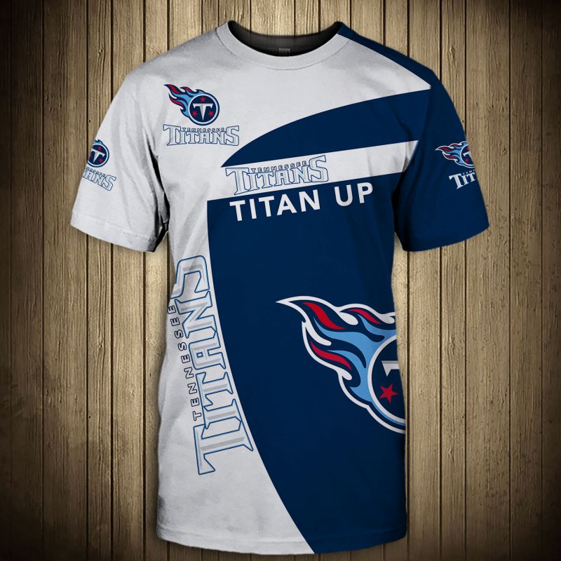 Tennessee Titans T-shirt 3D Titans UpShort Sleeve