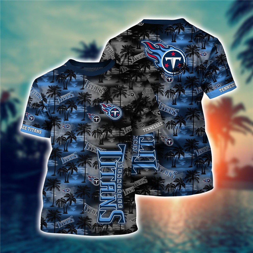 Tennessee Titans T-shirt flower gift for summer 2022