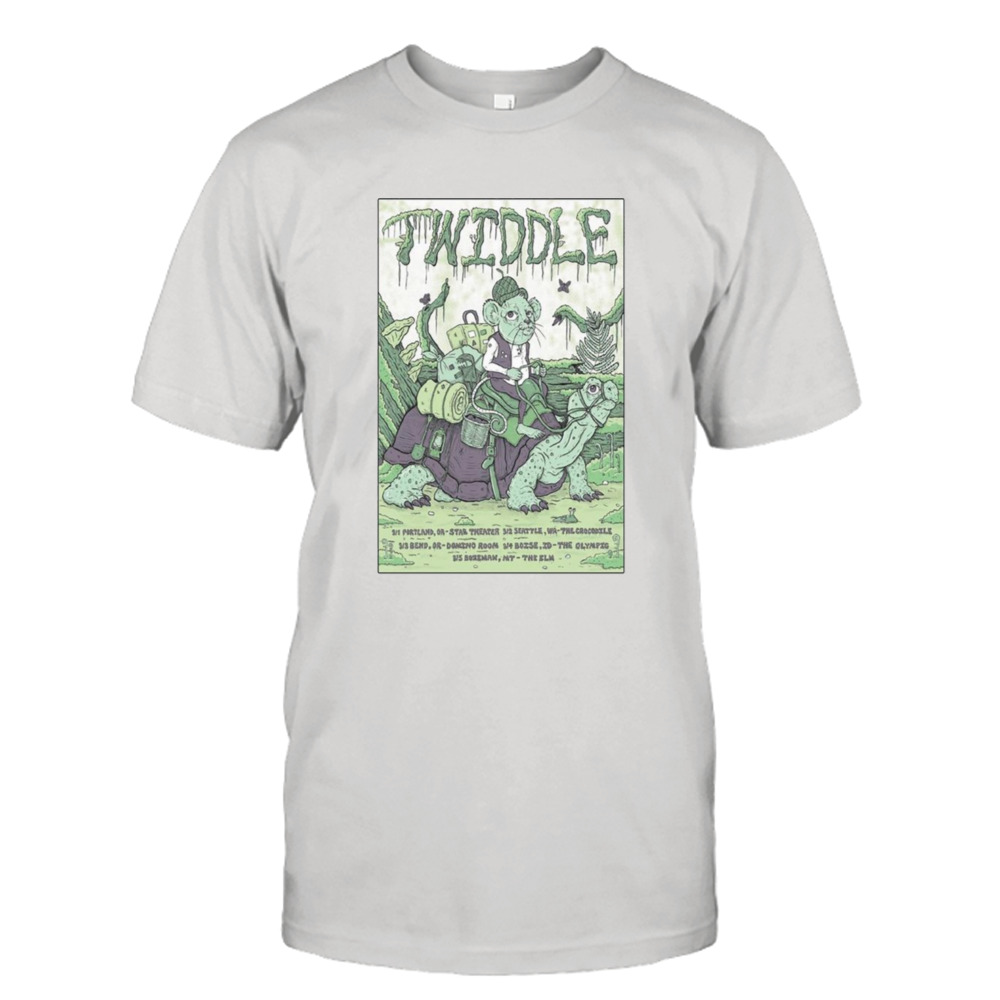 Twiddle Portland OR through Bozeman MT March 5 2023 Shirt