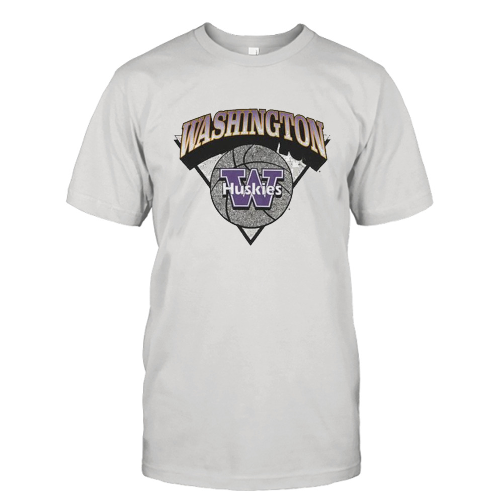 Washington Huskies Ball Out White T-shirt
