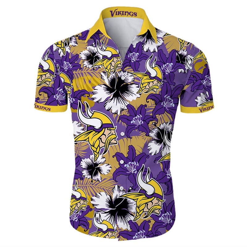 NEW FASHION NFL Minnesota Vikings Hawaiian Shirt Hot Trending Summer 2023