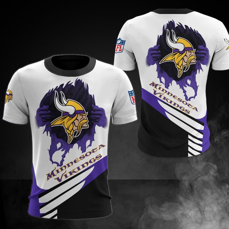 Minnesota Vikings T-shirt cool graphic gift for men