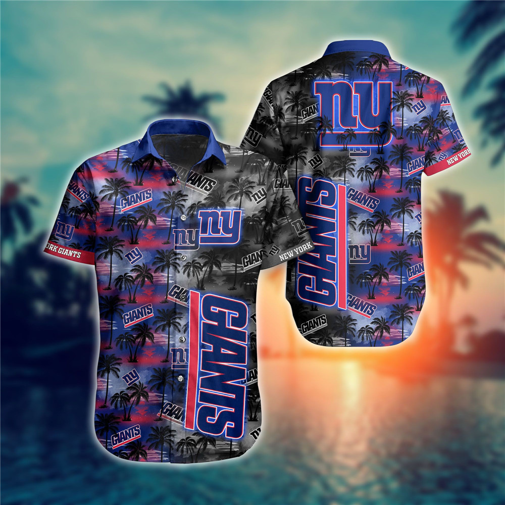 New York Giants Hawaiian Shirts flower gift for summer 2022