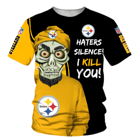 Pittsburgh Steelers T-shirt Cute Death gift for men