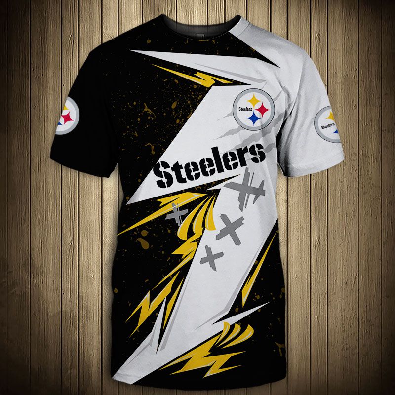 Pittsburgh Steelers T-shirt Thunder graphic gift for men