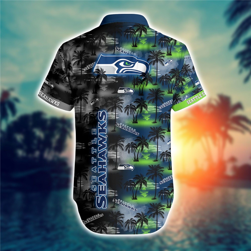 SEATTLE SEAHAWKS NFL Tee/T-SHIRT - Youth/Kids Size XL - Light/Lime Green