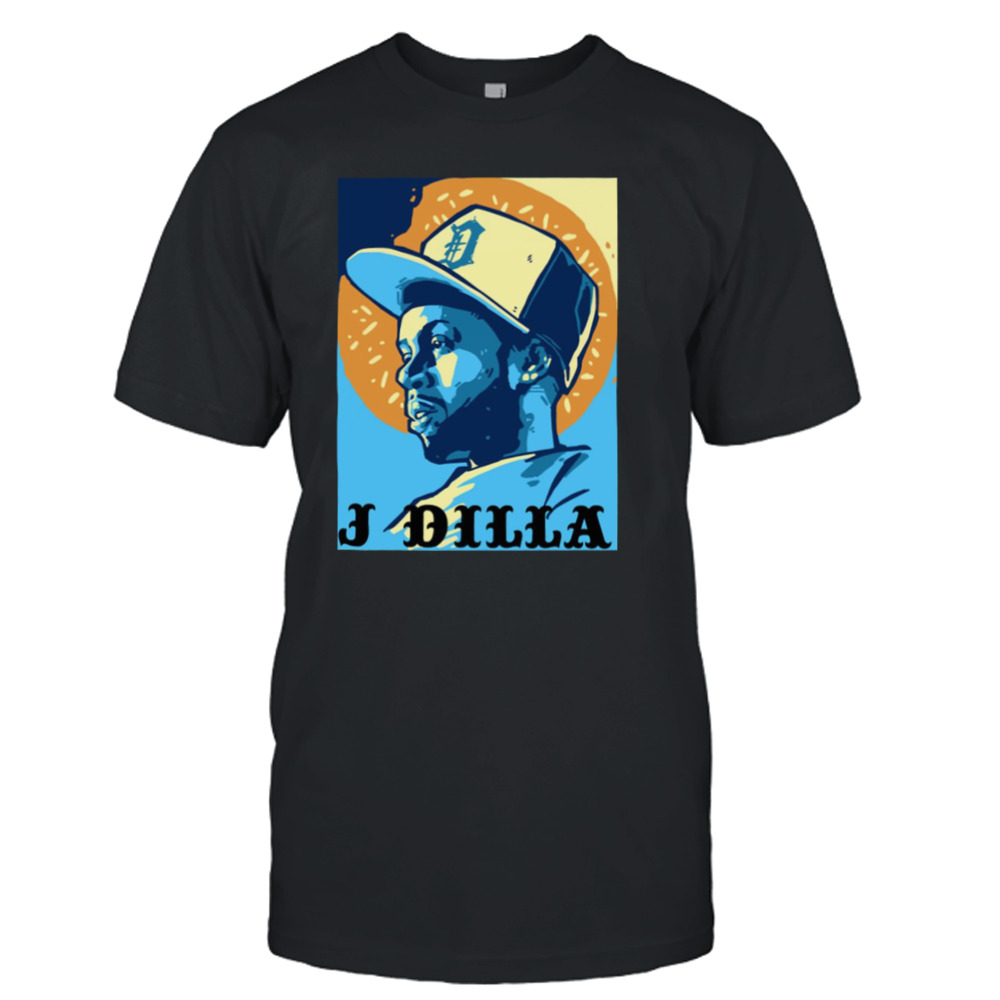 J Dilla Donuts Digital Portrait shirt