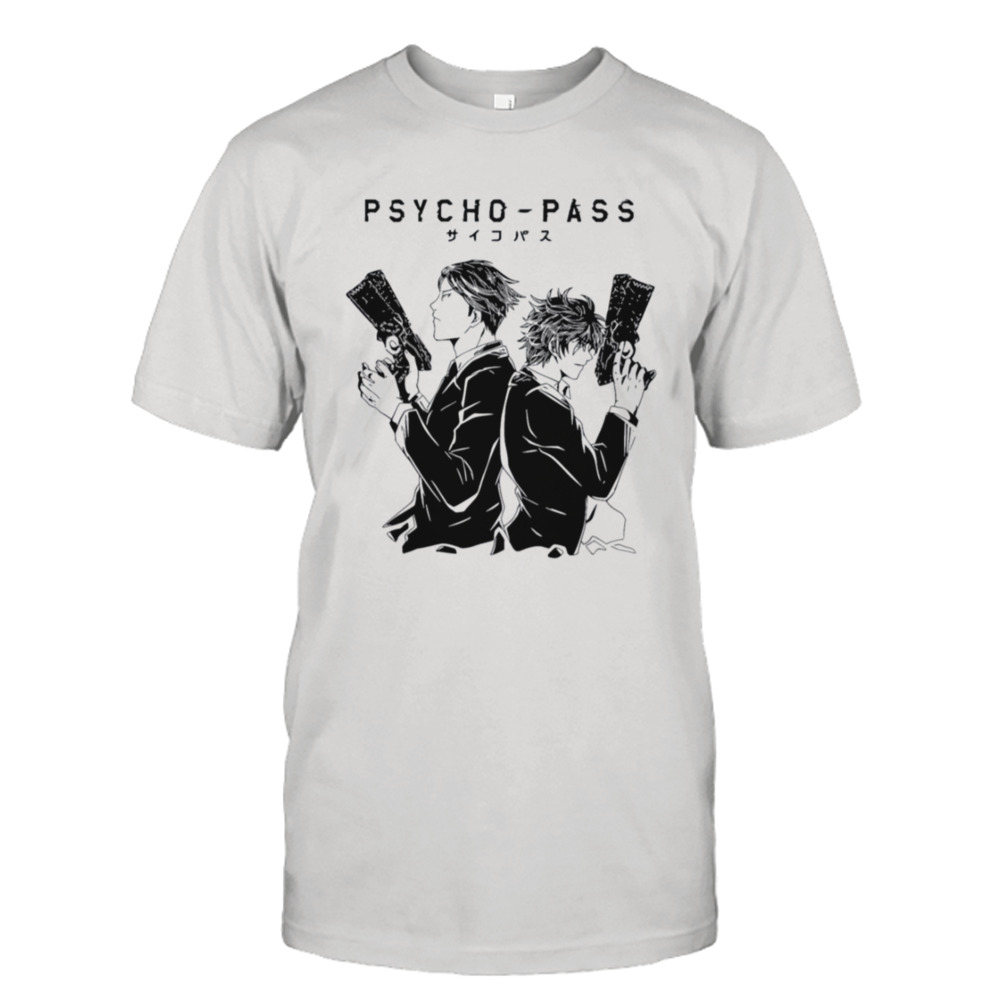 Light Black Guns Psycho Pass shirt
