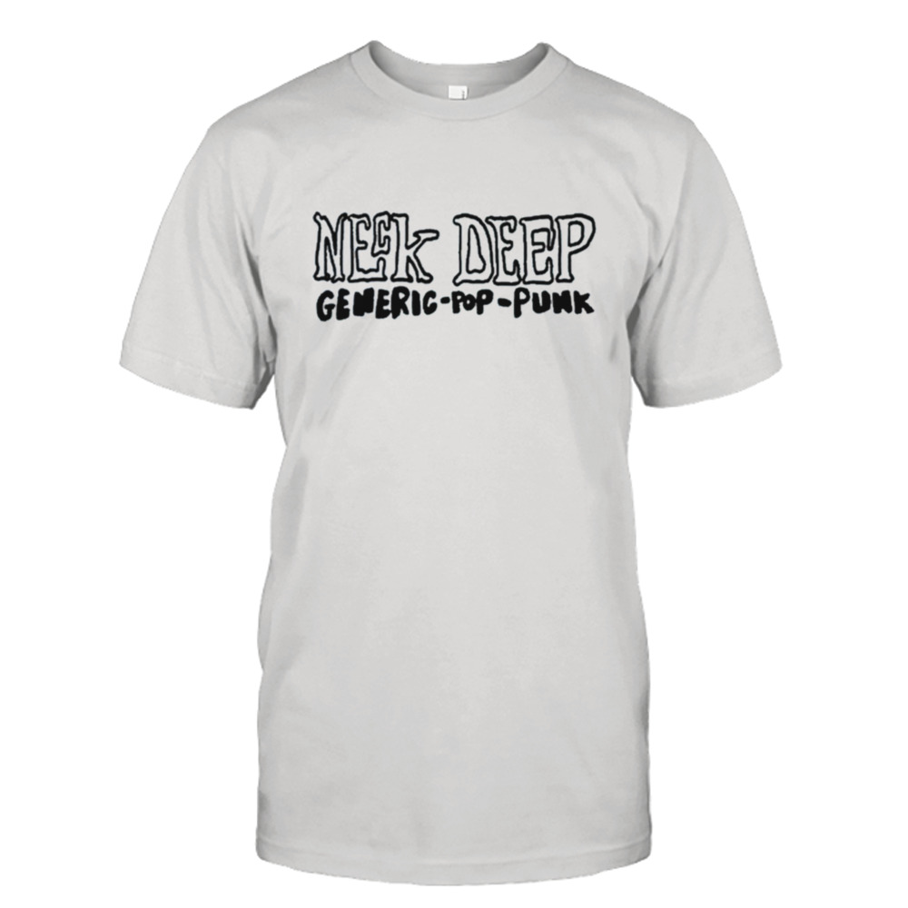 Live On Tour Neck Deep Generic Pop Punk 2023 Shirt
