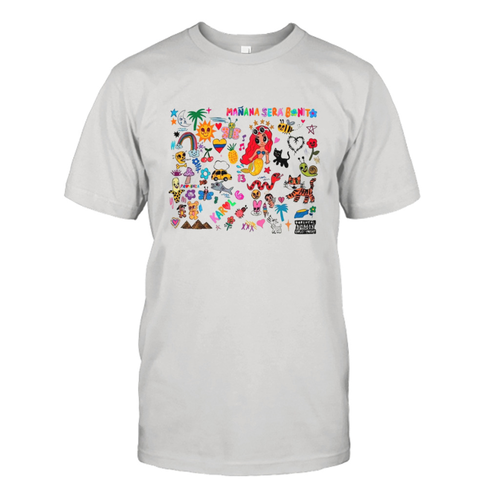 Mermaid karol g manana sera bonito bundle T-shirt