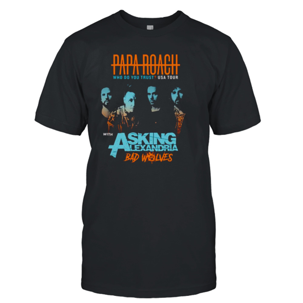Mingguk Bad Wolves Tour 2019 shirt