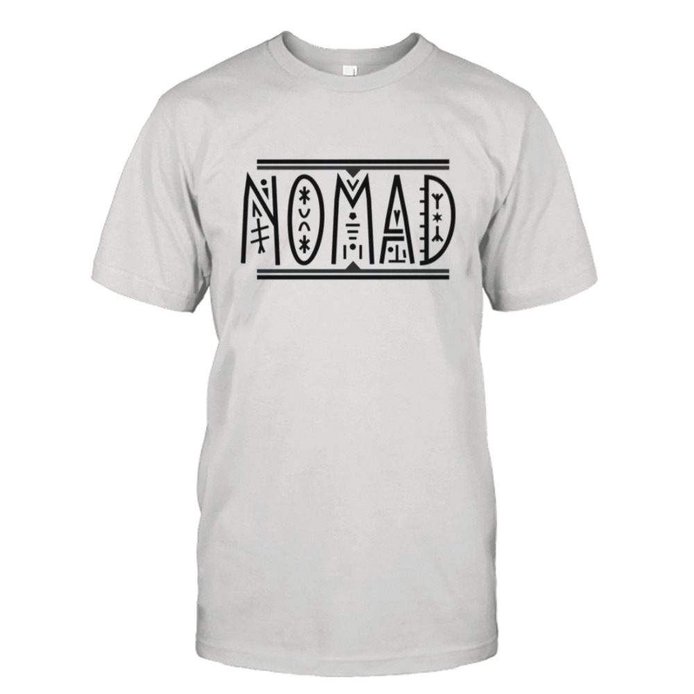 Nomad Icon Font Megalo Box shirt