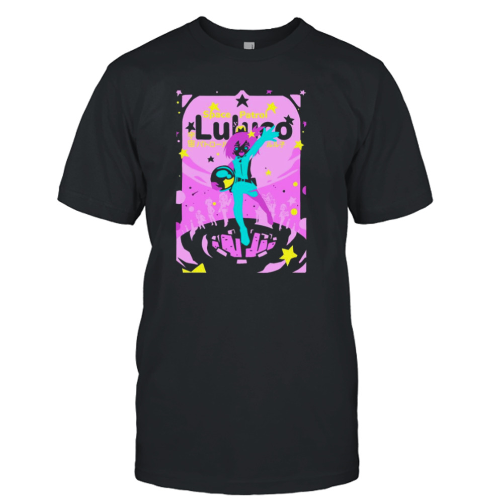 Pink Design Space Patrol Luluco shirt