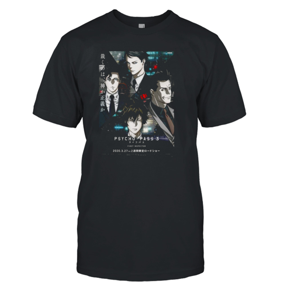 Psycho Pass Anime shirt
