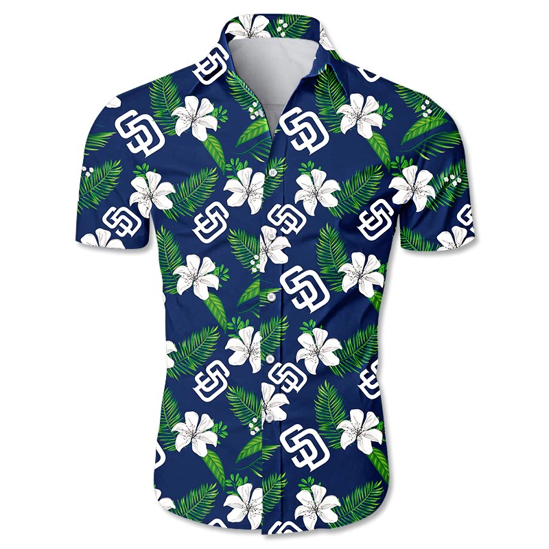 San Diego Padres Hawaiian Shirt