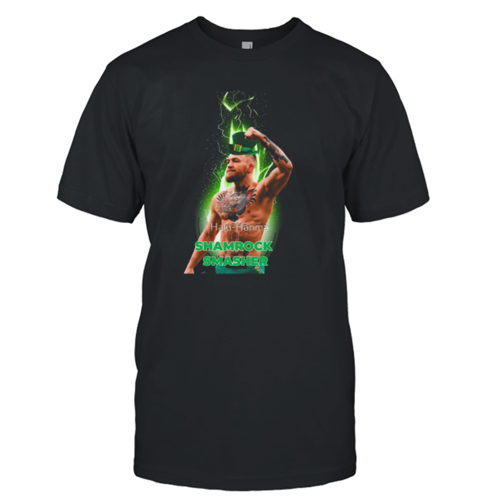 Shamrock Smasher Conor Mcgregor’s St Patrick’s Day shirt