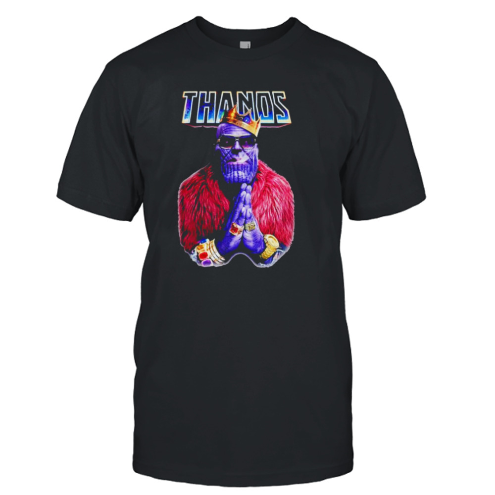Thanos King pray shirt