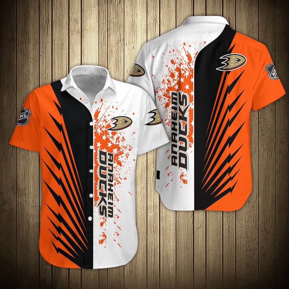 Anaheim Ducks Shirts 3D color cool short Sleeve