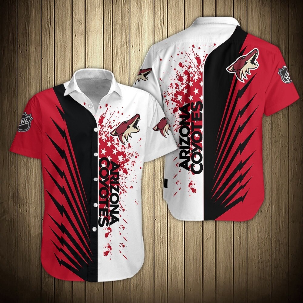 Arizona Coyotes Shirts 3D color cool short Sleeve