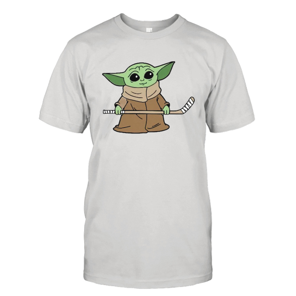 Baby yoda hockey store shirt