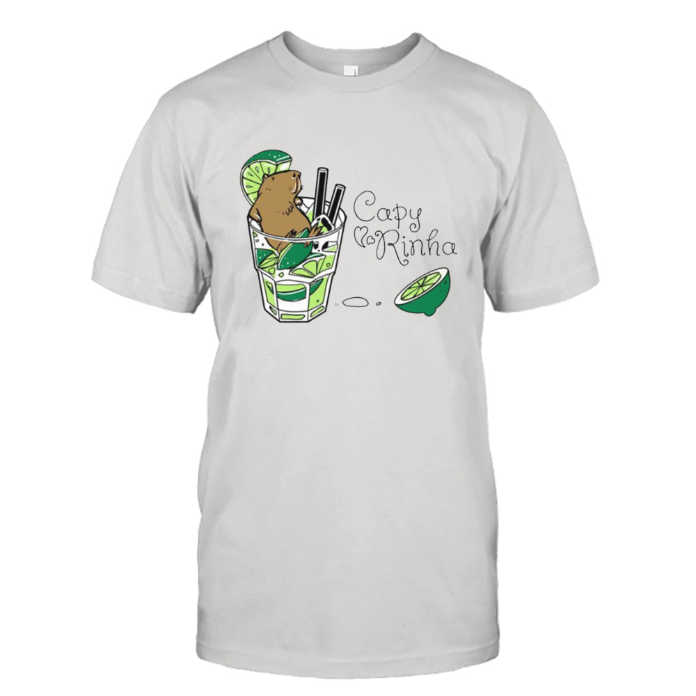 Cabybara Plus Caipirinha Equal Capyrinha shirt