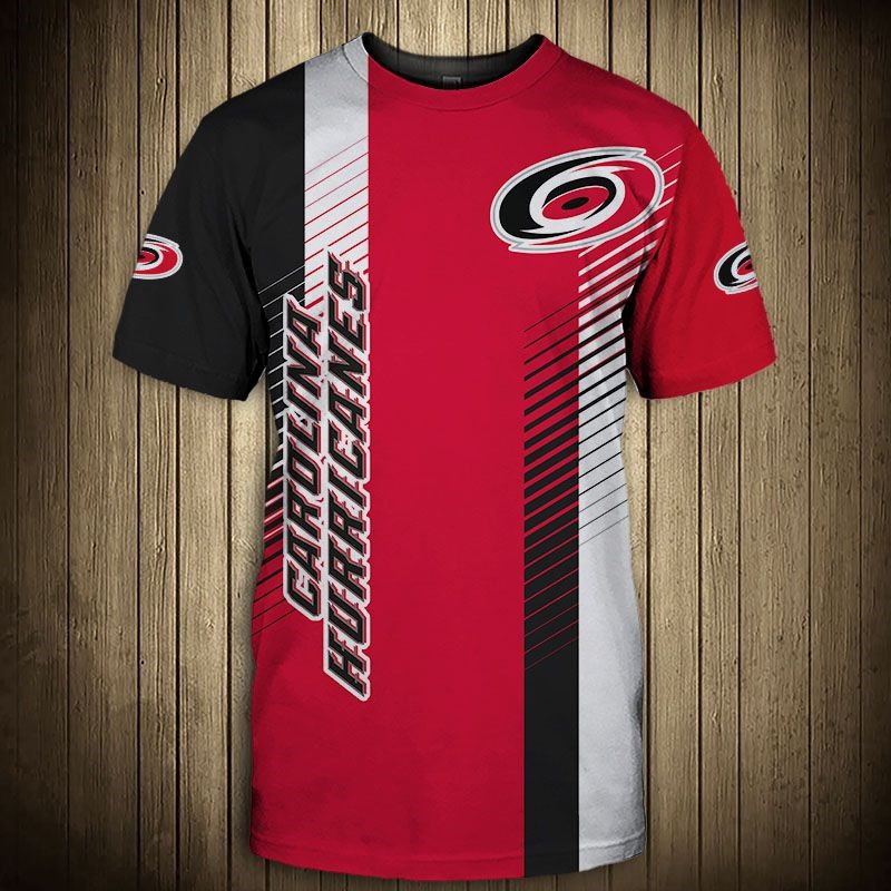 Carolina Hurricanes Shirt 3D cool design short Sleeve