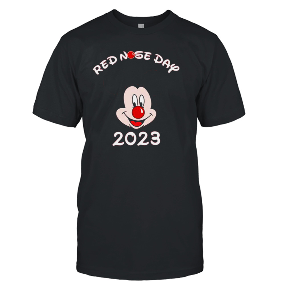 Disney Mickey Red Nose day 2023 shirt