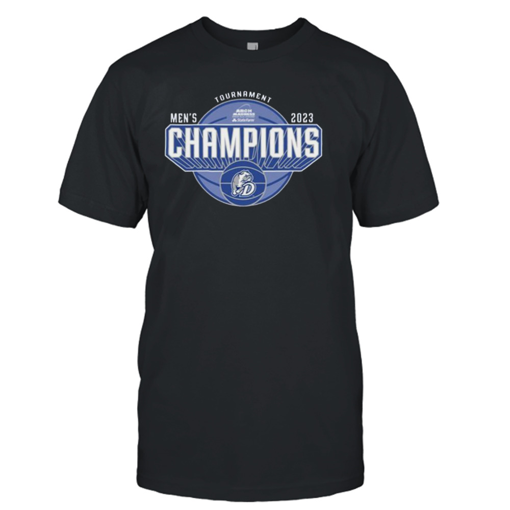 Drake Bulldogs 2023 MVC Tournament Champions shirt