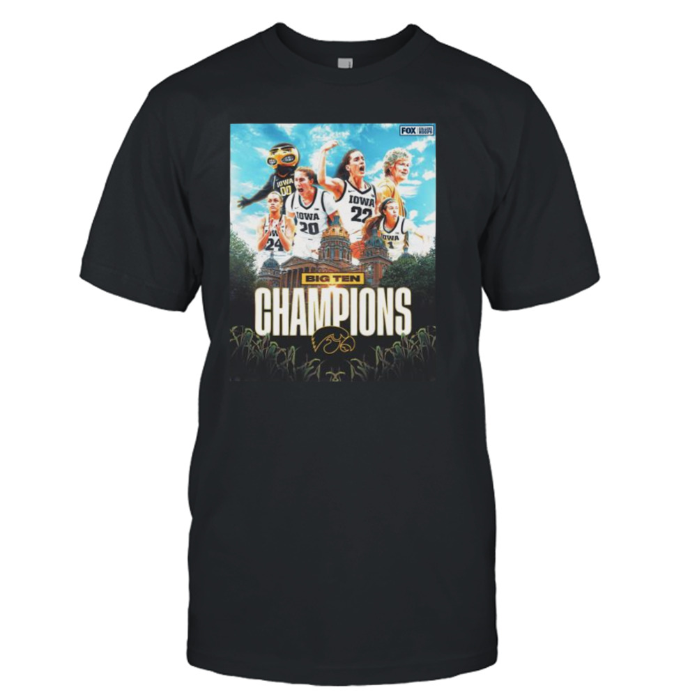 Iowa Hawkeye 2023 Big Ten champs shirt