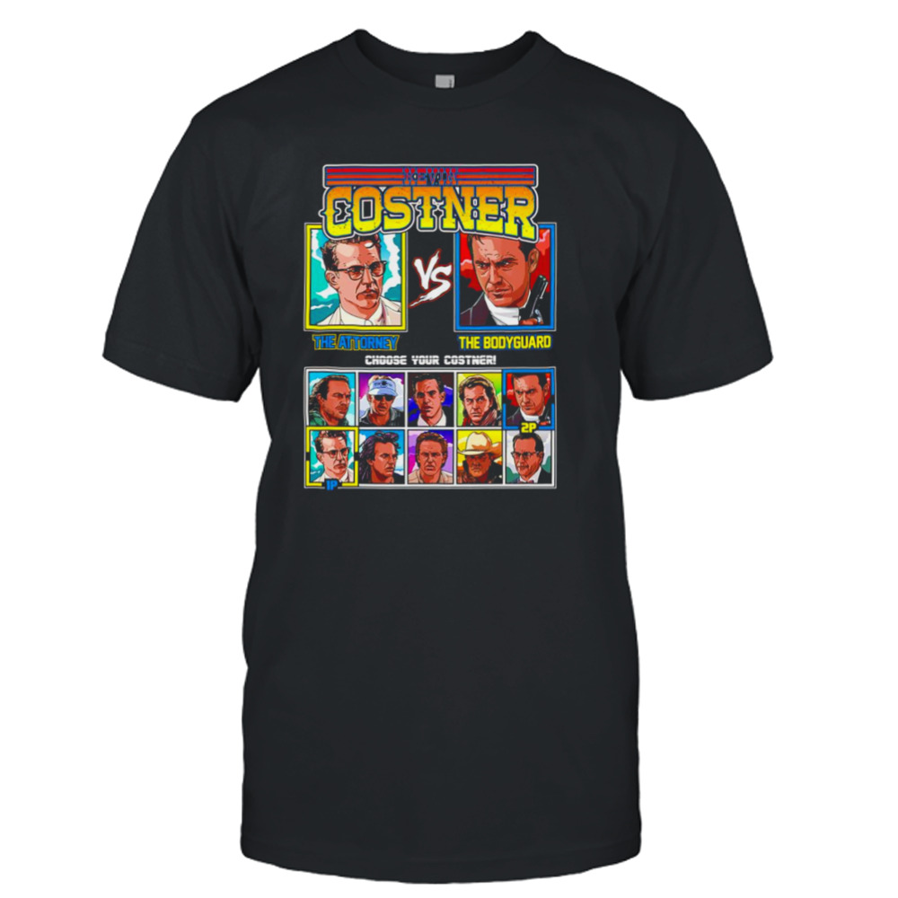 Kevin Costner JFK vs The Bodyguard shirt