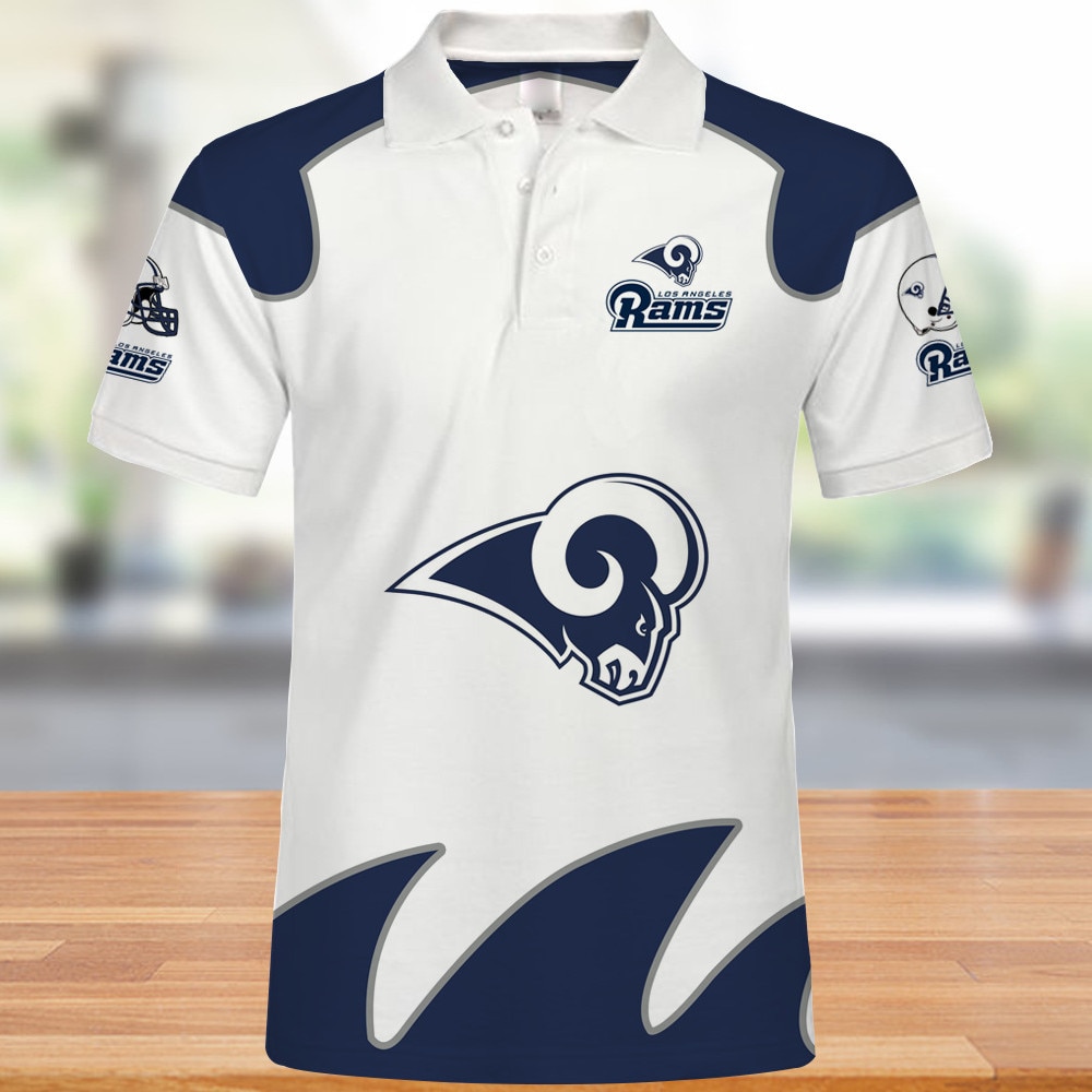 NEW FASHION 2023 Los Angeles Rams T-shirt 3D new style Short Sleeve gift  for fan