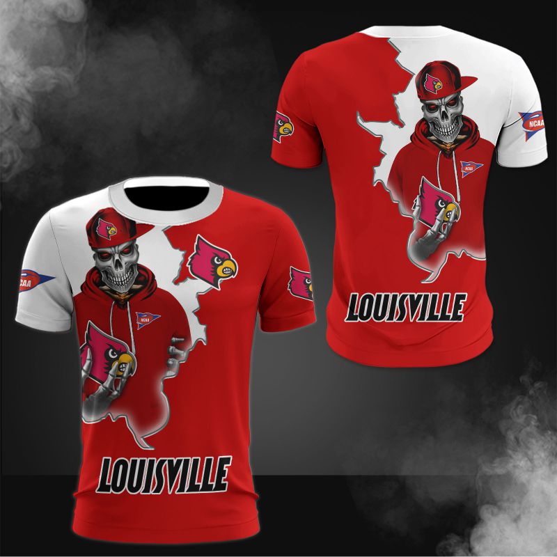 Louisville Cardinals T-shirts short sleeve gift for fan