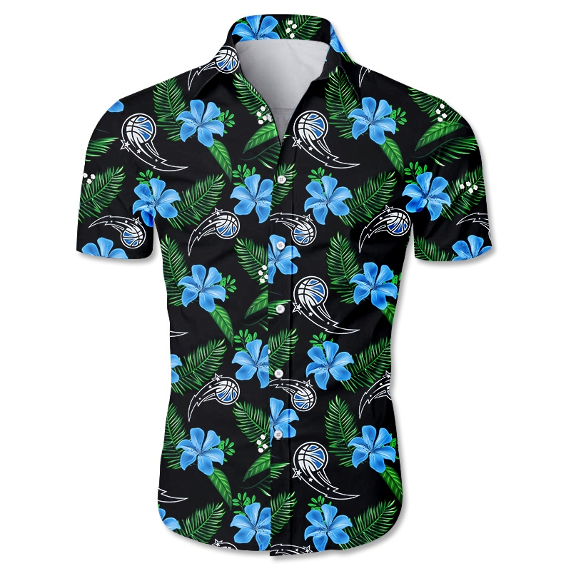 Orlando Magic Hawaiian shirt Tropical Flower summer