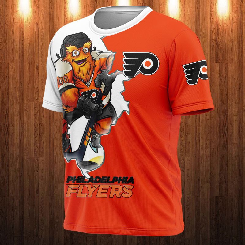 Philadelphia Flyers T-shirt 3D cartoon graphic gift for fan