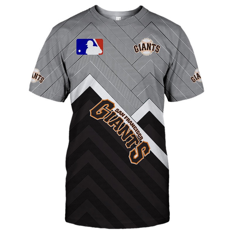 San Francisco Giants T-shirt 3D Short Sleeve O Neck gift for fan