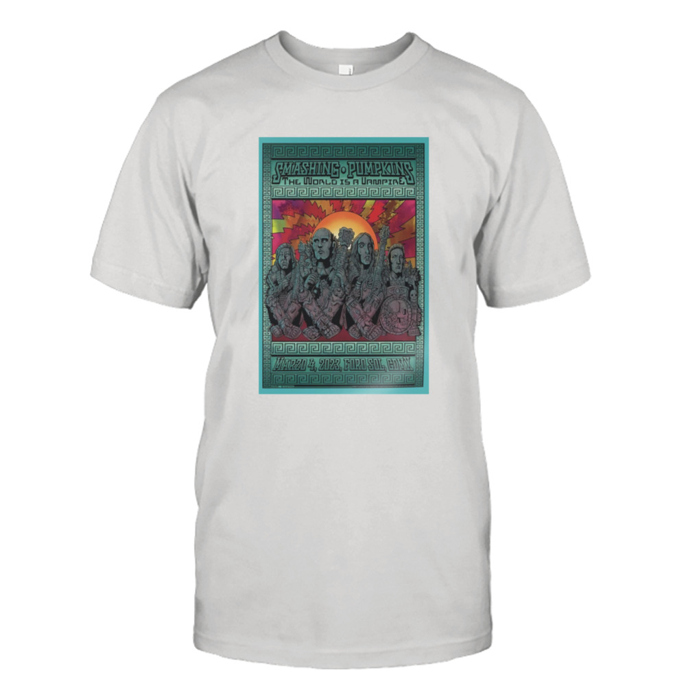 Smashing Pumpkins The World Is a Vampire March 4 2023 Poster shirt