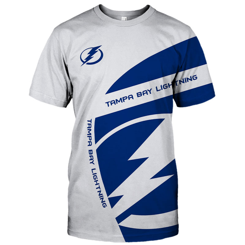 Tampa Bay Lightning T-shirt 3D cute short Sleeve gift for fans