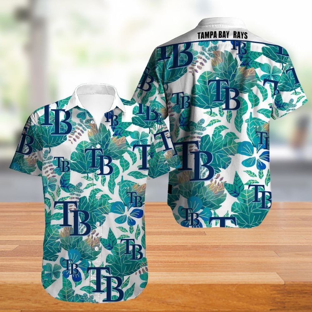 Tampa Bay Rays Hawaiian Shirt flower summer gift for fans