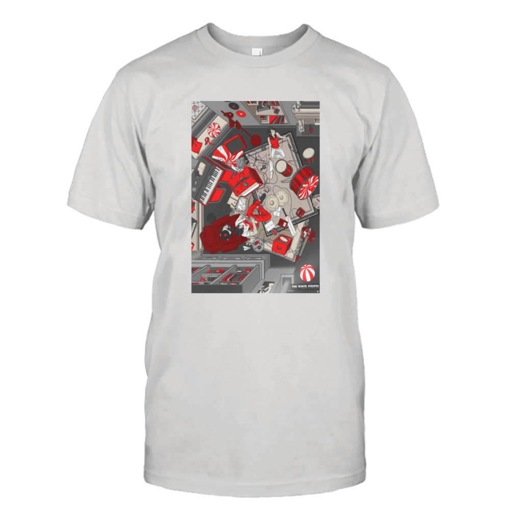 The White Stripes 2023 A Quiet Afternoon Poster shirt