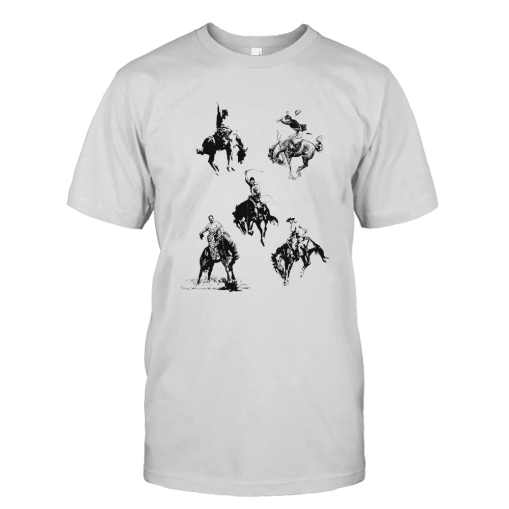 The buckin bronc cowboy shirt